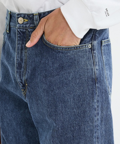 soe（ソーイ）の「【soe】WASHED 5POCKET SLACKS（デニムパンツ）」 - WEAR