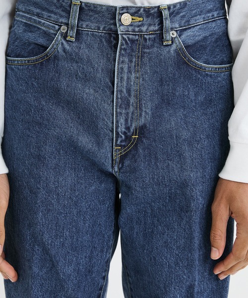 soe（ソーイ）の「【soe】WASHED 5POCKET SLACKS（デニムパンツ）」 - WEAR