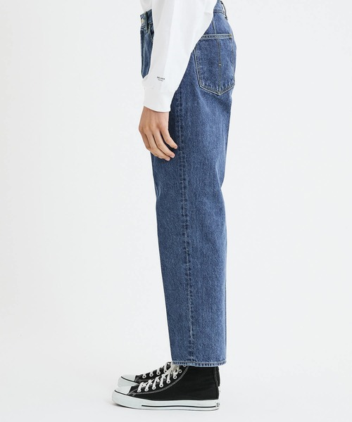 soe（ソーイ）の「【soe】WASHED 5POCKET SLACKS（デニムパンツ）」 - WEAR