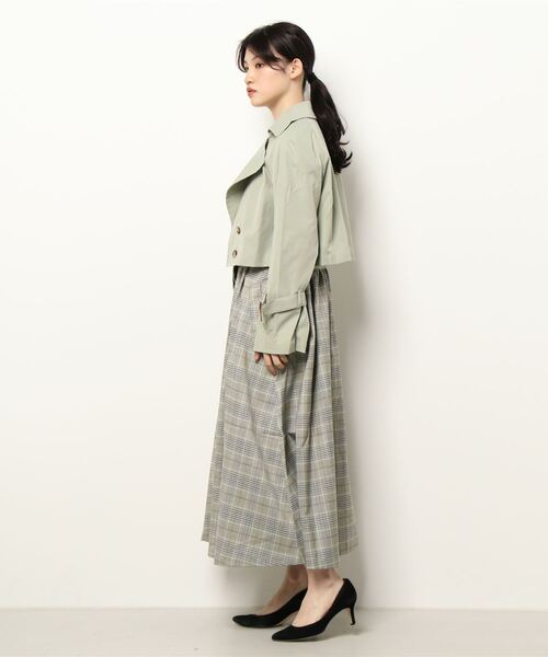 ROSE BUD(ローズバッド)の「マルチWAYトレンチコート(トレンチコート・レディース・ベージュ/ブルー/ライトグリーン/ベージュ系その他・FREE)」の6枚目の写真