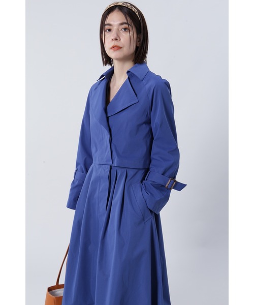 ROSE BUD(ローズバッド)の「マルチWAYトレンチコート(トレンチコート・レディース・ベージュ/ブルー/ライトグリーン/ベージュ系その他・FREE)」の8枚目の写真