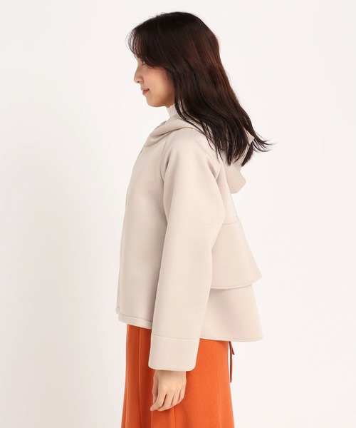 STRAWBERRY-FIELDS（ストロベリーフィールズ）の「カットボンディング　その他アウター（その他アウター・レディース・ライム/ベージュ/ブラック・2）」の8枚目の写真