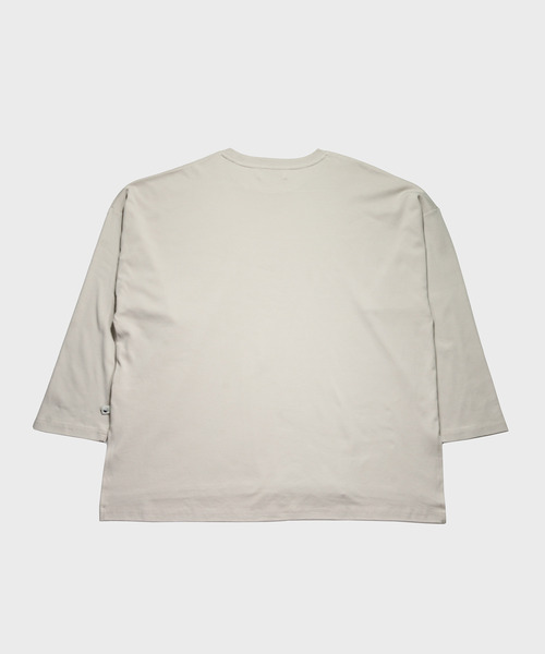 NIDO（ニド）の「NIDOロゴプリントロンT（Tシャツ/カットソー・メンズ・ホワイト/ブラック/ブルー/グレイッシュベージュ・M/L）」の21枚目の写真