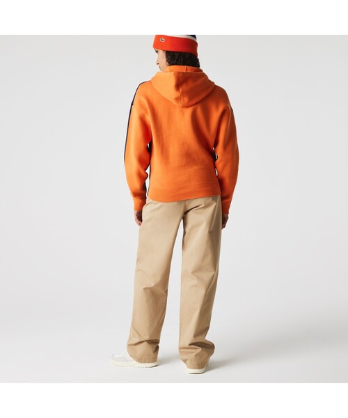 LACOSTE(ラコステ)の「カラーブロックコットンニットパーカ(パーカー・レディース・ネイビー・40/38/36/34)」の5枚目の写真