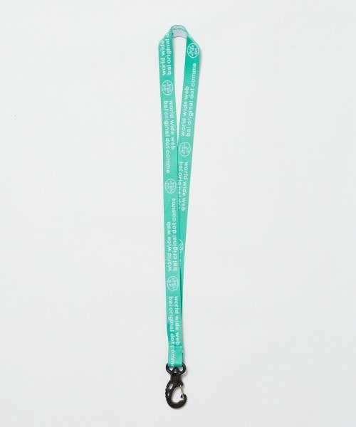 BAL（バル）の「【2022春夏】LANYARD KEY HOLDER（キーホルダー・メンズ・ブラック/グリーン・FREE）」の2枚目の写真