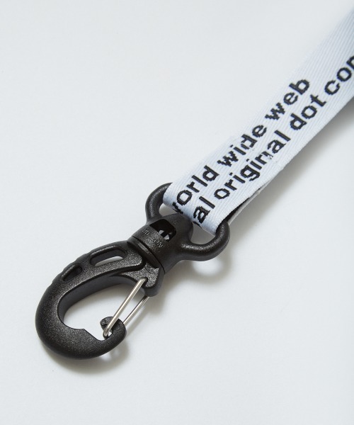 BAL（バル）の「【2022春夏】LANYARD KEY HOLDER（キーホルダー・メンズ・ブラック/グリーン・FREE）」の5枚目の写真