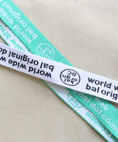 BAL（バル）の「【2022春夏】LANYARD KEY HOLDER（キーホルダー・メンズ・ブラック/グリーン・FREE）」の4枚目の写真