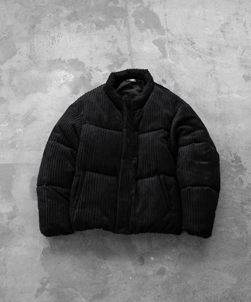 RUUBON】padded volume heat jacket / パデッド ボリューム ヒート