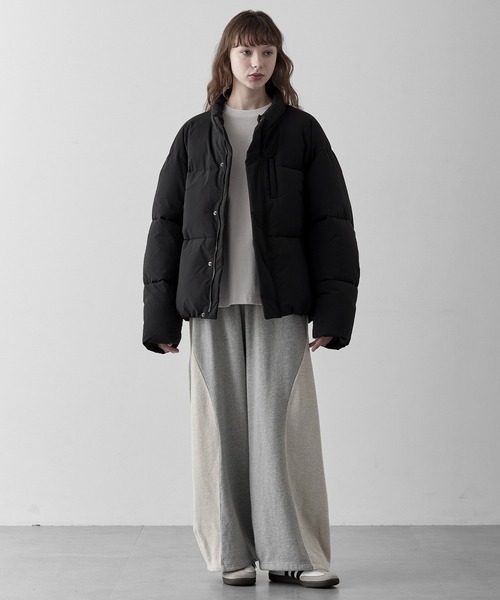 セール】【RUUBON】padded volume heat jacket / パデッド ボリューム