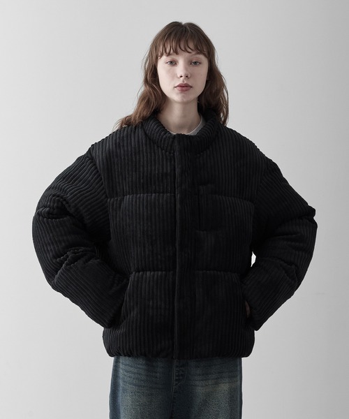 RUUBON】padded volume heat jacket / パデッド ボリューム ヒート 