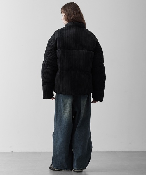 セール】【RUUBON】padded volume heat jacket / パデッド ボリューム