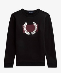 FRED PERRY（フレッドペリー）の「Kids Laurel Wreath Print Sweatshirt（スウェット・キッズ）」
