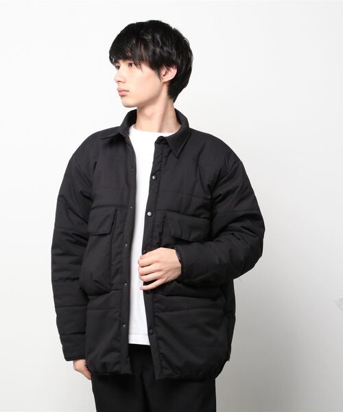 SITRY（シトリー）の「wide fiber down shirt jacket/ワイド