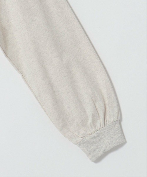 notch.（ノッチ）の「ベーシックロンT（Tシャツ/カットソー・レディース・オフホワイト/ライトグレー・M）」の10枚目の写真