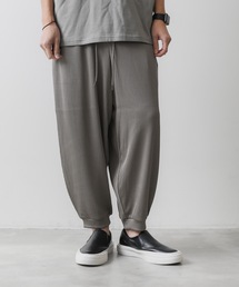 ATTACHMENT（アタッチメント）の「ナイロン変形リブ イージーワイドパンツ / UNIQUE SHAPED NYLON RIB  WIDE EASY PANTS（その他パンツ・メンズ）」