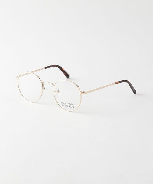 Steven Alan（スティーブンアラン）の「＜SHURON＞ RONSTRONG/アイウェア（メガネ・メンズ・ブラック/シルバー/ゴールド・1）」の3枚目の写真