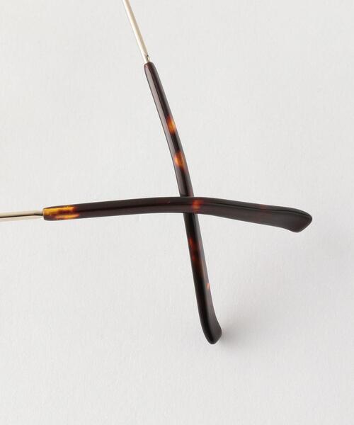 Steven Alan（スティーブンアラン）の「＜SHURON＞ RONSTRONG/アイウェア（メガネ・メンズ・ブラック/シルバー/ゴールド・1）」の4枚目の写真