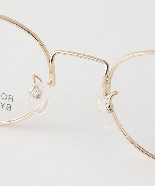 Steven Alan（スティーブンアラン）の「＜SHURON＞ RONSTRONG/アイウェア（メガネ・メンズ・ブラック/シルバー/ゴールド・1）」の9枚目の写真