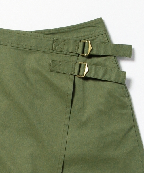 Ray BEAMS(レイビームス)の「Ray BEAMS / Wベルト ラップキュロット(その他パンツ・レディース・ブラック/カーキ・0/1)」の22枚目の写真