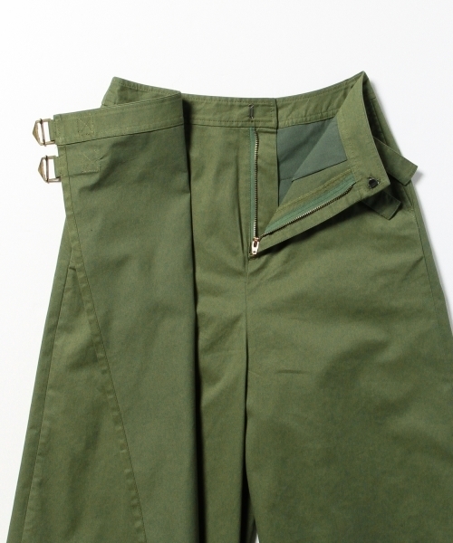Ray BEAMS(レイビームス)の「Ray BEAMS / Wベルト ラップキュロット(その他パンツ・レディース・ブラック/カーキ・0/1)」の14枚目の写真