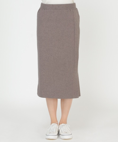 ikka(イッカ)の「ウォッシャブルニットSET UP(ワンピース・レディース・ダークグレー/ブラック・M/L)」の17枚目の写真