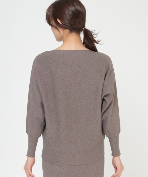 ikka(イッカ)の「ウォッシャブルニットSET UP(ワンピース・レディース・ダークグレー/ブラック・M/L)」の11枚目の写真