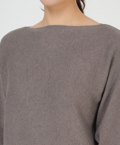 ikka(イッカ)の「ウォッシャブルニットSET UP(ワンピース・レディース・ダークグレー/ブラック・M/L)」の15枚目の写真