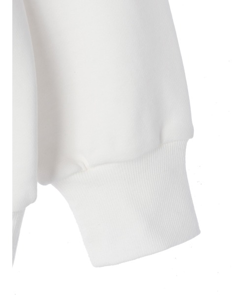 Maison de FLEUR（メゾンドフルール）の「Jasmine/スウェットパーカー（パーカー・レディース・オフホワイト・FREE）」の5枚目の写真