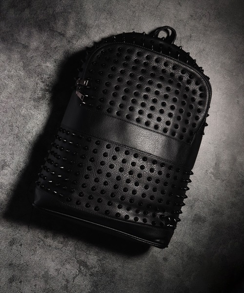 BLACK JACKALL CROWN(ブラックジャッカルクラウン)の「BLACK JACKALL CROWN スタッズ デコレーション リュック(バックパック/リュック・レディース・ブラック・FREE)」の9枚目の写真