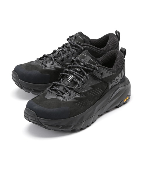 HOKA(ホカ)の「HOKA ONE ONE/KAHA LOW GTX(スニーカー・メンズ・ブラック/ベージュ・26.5/27/26)」の2枚目の写真