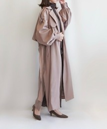 ECRIRE | 【haushinkaコラボ】オーバーサイズガウントレンチコート(トレンチコート)