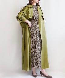 ECRIRE | 【haushinkaコラボ】オーバーサイズガウントレンチコート(トレンチコート)