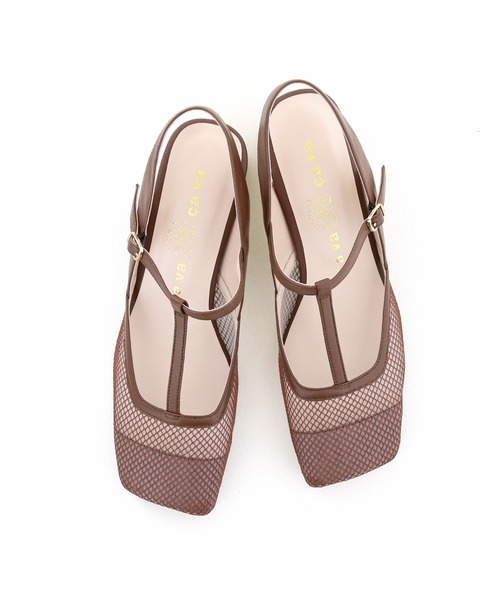 cava cava（サヴァサヴァ）の「オブリークトゥストラップパンプス　-1320429（パンプス・レディース・ブラック/ブラウン/ベージュ・24.0cm/24.5cm/23.5cm/22.5cm/23.0cm）」の5枚目の写真