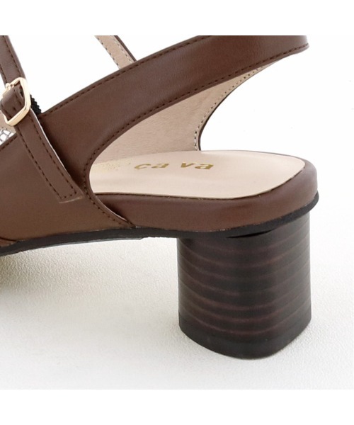cava cava（サヴァサヴァ）の「オブリークトゥストラップパンプス　-1320429（パンプス・レディース・ブラック/ブラウン/ベージュ・24.0cm/24.5cm/23.5cm/22.5cm/23.0cm）」の11枚目の写真