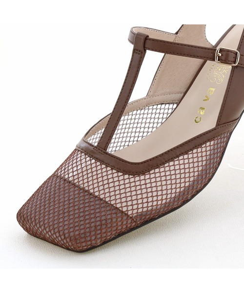 cava cava（サヴァサヴァ）の「オブリークトゥストラップパンプス　-1320429（パンプス・レディース・ブラック/ブラウン/ベージュ・24.0cm/24.5cm/23.5cm/22.5cm/23.0cm）」の8枚目の写真