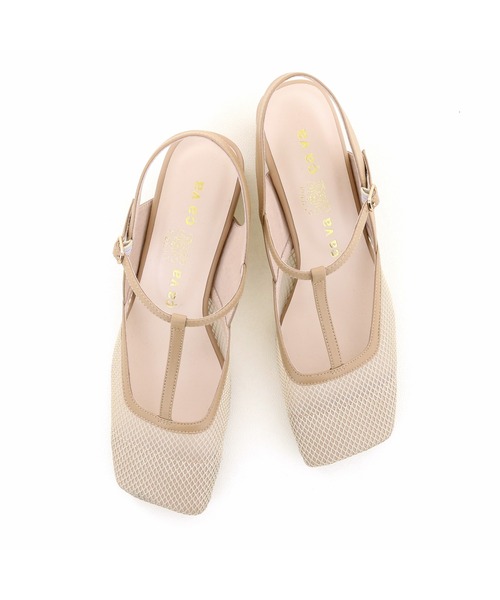 cava cava（サヴァサヴァ）の「オブリークトゥストラップパンプス　-1320429（パンプス・レディース・ブラック/ブラウン/ベージュ・24.0cm/24.5cm/23.5cm/22.5cm/23.0cm）」の17枚目の写真