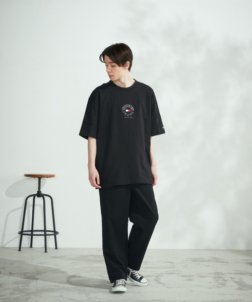 【 】Jeans バック ロゴ クルーネック Tシャツ ♪ Calvin Klein Jeans（カルヴァンクラインジーンズ）の「【ユニ