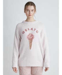 gelato pique（ジェラートピケ）の「ベビモコアイスジャガードプルオーバー（ルームウェア/パジャマ）」