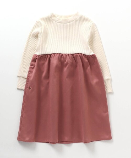 セール うしろりぼんドッキングフレアワンピース ワンピース Apres Les Cours アプレレクール のファッション通販 Zozotown