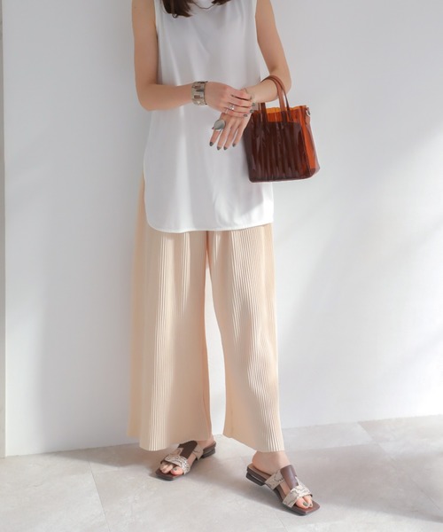 VIVIAN（ヴィヴィアン）の「ゴールドパーツヒールクロスミュールサンダル（サンダル・レディース・グレー系その他7/ダークブラウン/ベージュ/ブラック・L/S/M/LL）」の18枚目の写真