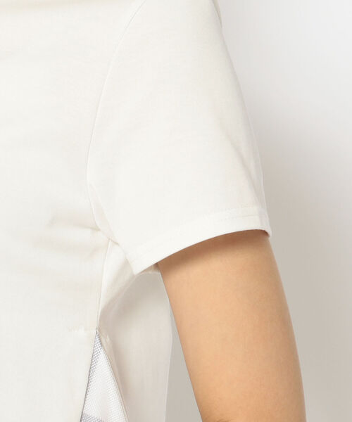 ADDICT NOIR（アディクトノアー）の「【別注】ADDICT NOIR/アディクト ノアー/Frill Tops/WHITE（Tシャツ/カットソー・レディース・ホワイト・FREE）」の5枚目の写真