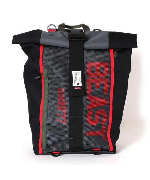 RADIO EVA(ラヂオエヴァ)の「RADIO EVA 667 EVANGELION ROLL BACK PACK by FIRE FIRST(バックパック/リュック・メンズ・ブラック×レッド・FREE)」の9枚目の写真