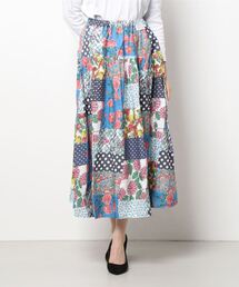 NEEDLE WORKS（ニードルワークス）の「PRINT-GATHER SKIRT（スカート）」