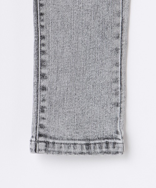 b・ROOM（ビールーム）の「ダメージスキニーパンツ（デニムパンツ・キッズ・グレー/サックスブルー・100cm/130cm/120cm/90cm/110cm）」の7枚目の写真
