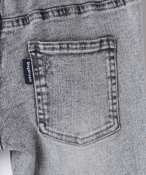 b・ROOM（ビールーム）の「ダメージスキニーパンツ（デニムパンツ・キッズ・グレー/サックスブルー・100cm/130cm/120cm/90cm/110cm）」の10枚目の写真
