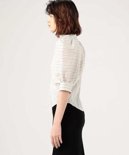 ISABEL MARANT（イザベルマラン）の「ISABEL MARANT EORI シルクキュプラ バルーンスリーブブラウス（シャツ/ブラウス・レディース・ホワイト系その他/オレンジ系その他2・36/34）」の5枚目の写真