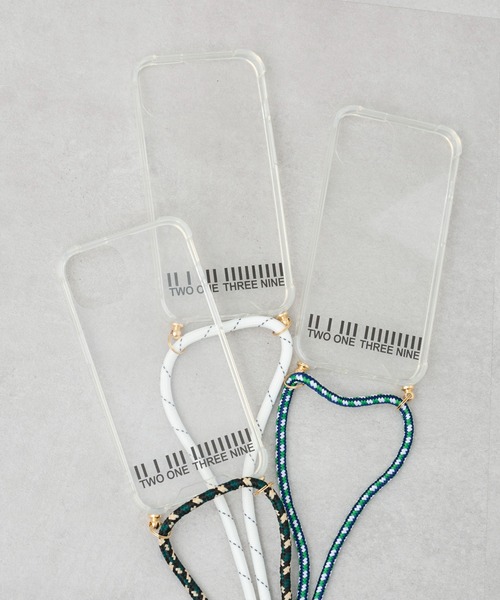 COLONY 2139（コロニートゥーワンスリーナイン）の「クリアショルダースマホケース/iPhone12/12 pro/13（スマホケース/カバー・レディース・ホワイト/ブラック/グリーン・12/13）」の4枚目の写真