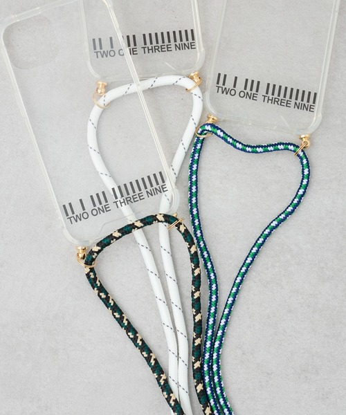 COLONY 2139（コロニートゥーワンスリーナイン）の「クリアショルダースマホケース/iPhone12/12 pro/13（スマホケース/カバー・レディース・ホワイト/ブラック/グリーン・12/13）」の5枚目の写真