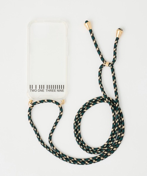 COLONY 2139（コロニートゥーワンスリーナイン）の「クリアショルダースマホケース/iPhone12/12 pro/13（スマホケース/カバー・レディース・ホワイト/ブラック/グリーン・12/13）」の7枚目の写真