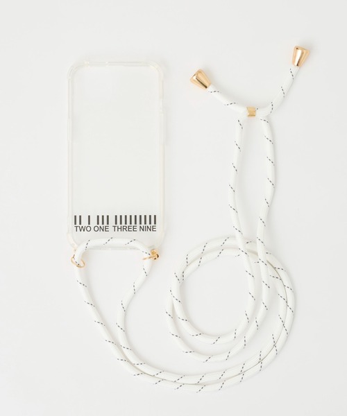 COLONY 2139（コロニートゥーワンスリーナイン）の「クリアショルダースマホケース/iPhone12/12 pro/13（スマホケース/カバー・レディース・ホワイト/ブラック/グリーン・12/13）」の6枚目の写真